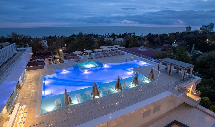Отель "Luciano Hotel & SPA Sochi"5* (бывш. Санаторий "Золотой Колос")